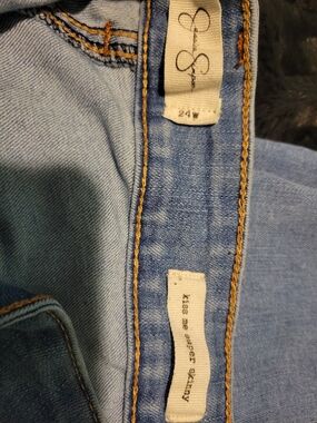 Jessica Simpson Light Wash Skinny Jeans - Light Blue